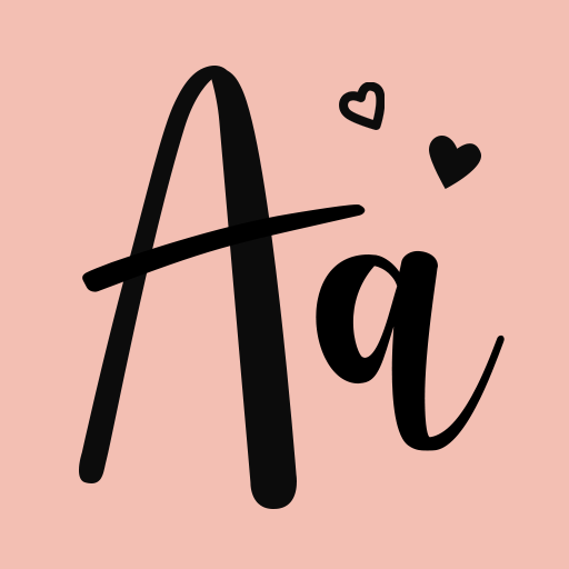 Fonts Art: かわいいキーボードフォント icon